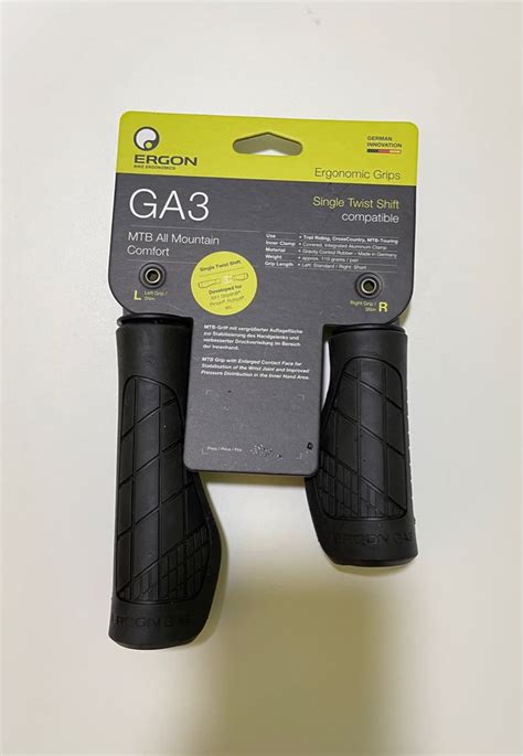 Ergon Ga3s Twist Shift Grips Sports Equipment Bicycles And Parts Parts And Accessories On Carousell