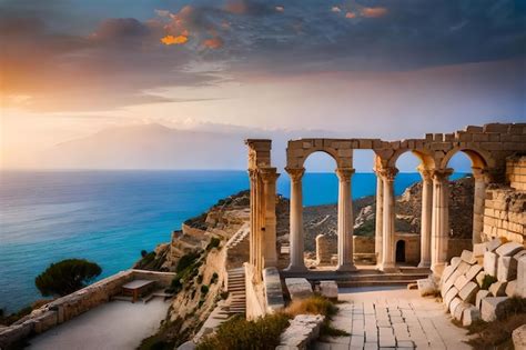 Premium Photo | The ruins of the ancient city of ephesus