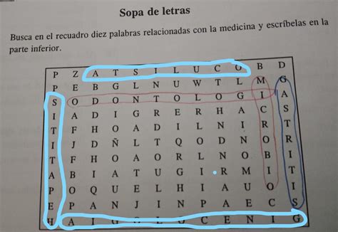 Resolver La Sopa De Letras Brainly Lat