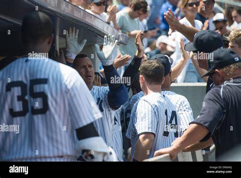 Bronx New York Usa 27th May 2015 Alex Rodriguez Returns To The