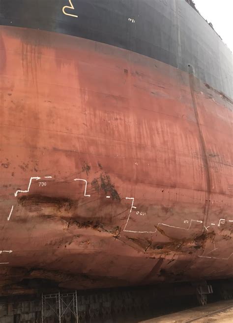 Renewal Keel Steel In Dry Dock Svc Marine Services Co Ltd