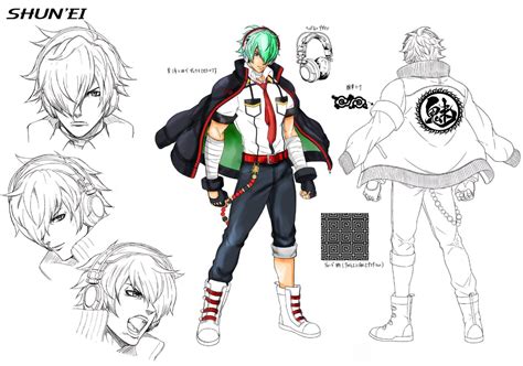 Would you be okay with Shun'ei's design if his costume's color scheme ...