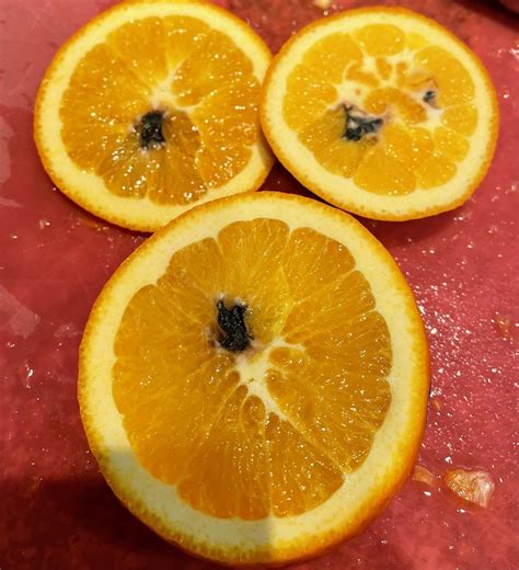 Why Is This Orange Black Inside