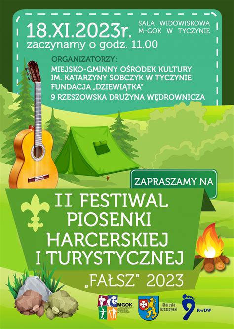 Ii Festiwal Piosenki Harcerskiej I Turystycznej Fa Sz Listopada