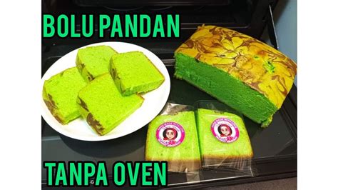 Resep Bolu Pandan TANPA OVEN Takaran Sendok YouTube