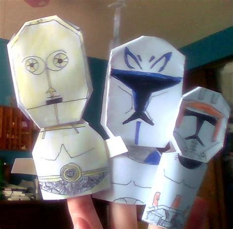 C3po Rex And Cody Origami Yoda