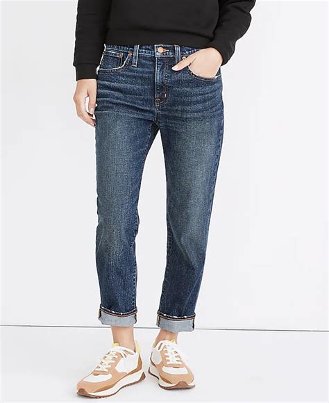 Tomboy Straight Jeans In Chaseley Wash Madewell