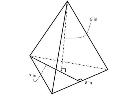 Volume Of Pyramid Worksheet