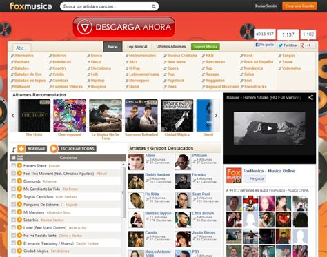 10 Sitios Web Para Escuchar MÚsica Online Adnfriki