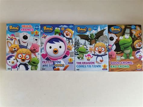 Set Of 16 Pororo Friends DVD Movies Cartoons Animation Sing Along