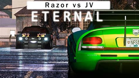 NFS MW Eternal Remastered Razor S Ford Mustang GT Vs JV S Dodge Viper