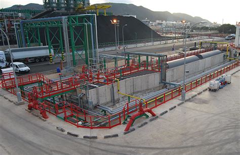 Repsol Waste Water Treatment Plant Sacyr Infraestructuras