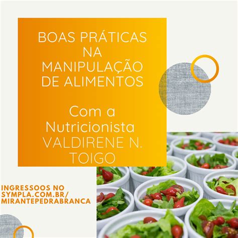 Curso Boas Pr Ticas Na Manipula O De Alimentos Sympla