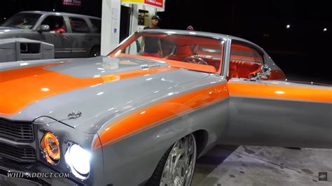 Highway Celis Chevelle Rides On S Looks Orange With Procharged