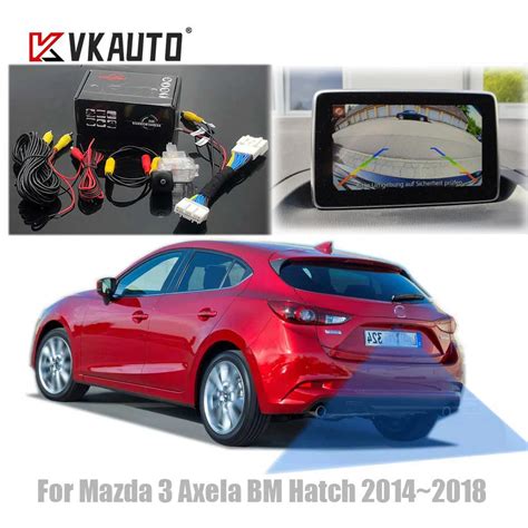 Vkauto Rear View Camera For Mazda 3 Mazda3 Hatchback Bm Bn 20142018