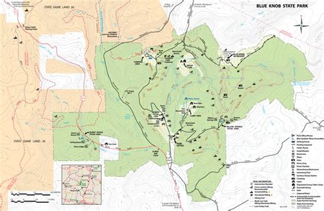 Blue Knob State Park Map by Avenza Systems Inc. | Avenza Maps