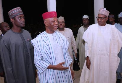 Buhari In Closed Door Meeting With Apc Govs Vanguard News