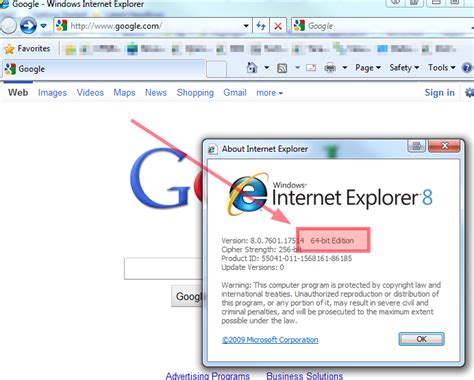 Internetexplorer Application Is 32 Bit But I Want 64 Bit How Do I Get It Solutions Experts