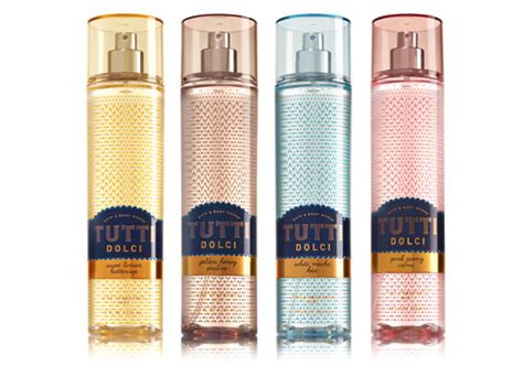 Bath Body Works Tutti Dolci Collection Fragrances The Perfume Girl