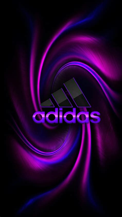 Pink Adidas Logo Wallpaper