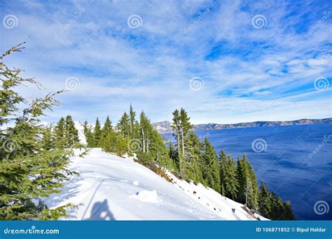 Crater Lake National Park Stock Photo Image Of Lake 106871852