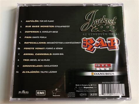 Jackpot 2000 - Az Ezredvég Dalai - Rap / Magneoton Audio CD 1999 / 8573 ...