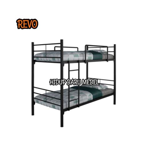 Jual Ranjang Besi Tingkat Orbitrend Bunk Bed Divan Anak Tangga