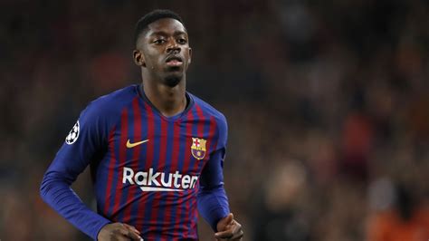 Ligue des champions Ousmane Dembélé sera à l écart pour une période d