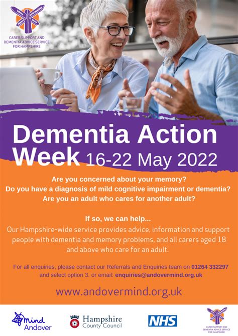 Dementia Action Week Andover Mind