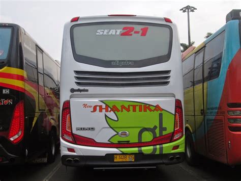 Transport Spec Foto New Shantika Hino Rn285 Jetbus Hd 2