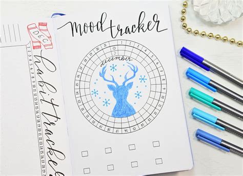 Printable December Bullet Journal Setup Sheena Of The Journal