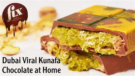 Make Dubai Famous Viral Kunafa Chocolate At Home Trending Desserts