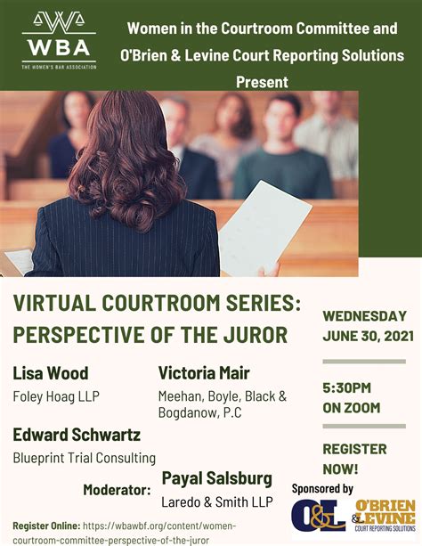 Edward Schwartz, Ph.D. Is Participating In The Women's Bar Association