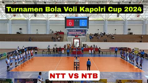 Live Turnamen Bola Voli Kapolri Cup Ntt Vs Ntb Zona Gor Unhas