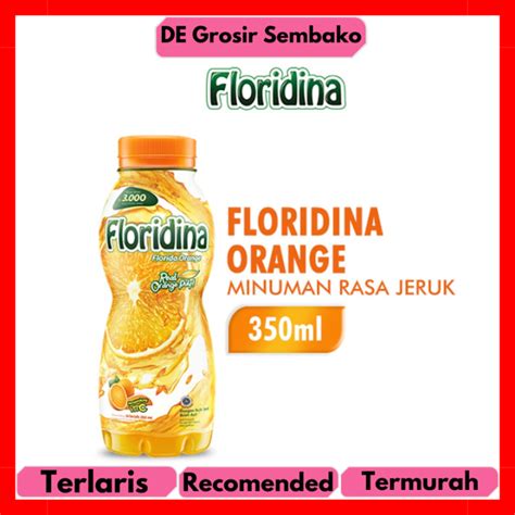 Floridina Orange Minuman Siap Minum Rasa Jeruk Kemasan Botol Ml