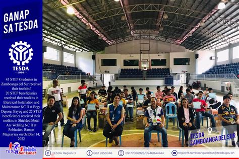 TESDA On Twitter 45 STEP Scholars From Different Municipalities In