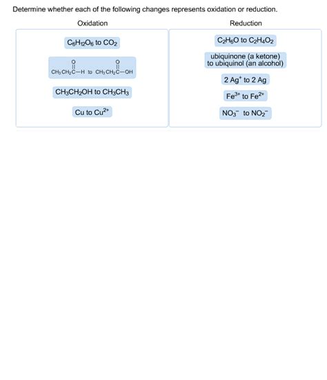 Solved Determine Whether Each Of The Following Changes Chegg