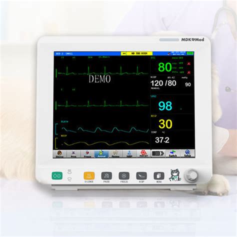 Monitor Multiparam Trico Veterinario Kb D Vet Lianying Medical