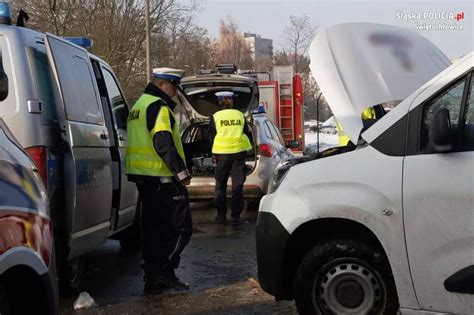 Wypadek Na Torowisku Tramwajowym W Wi Toch Owicach