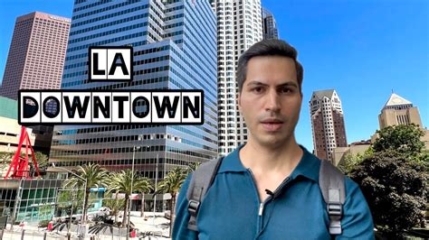 مرکز شهر لس آنجلس Downtown Los Angeles Walking Tour Youtube