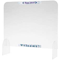 imprintcom acrylic clear counter window