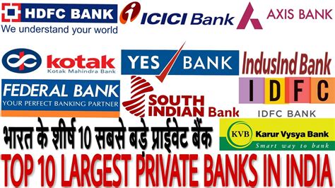 Top 5 Largest Private Banks In India List Of Top 10 Private Banks In