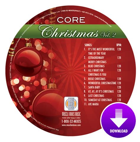 Core Christmas Vol 2 Digital Muscle Mix And Vibes Music