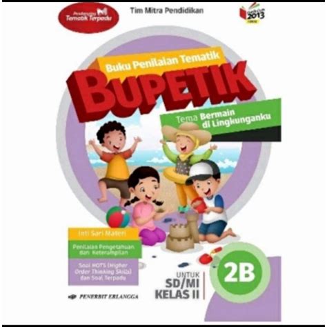 Jual Buku Penilaian Tematik Bupetik Jilid B Untuk Kelas Sd Mi