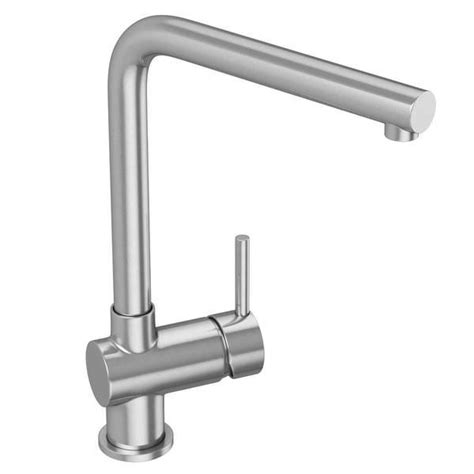 Abode Quala Single Lever Stainless Steel Kitchen Tap At