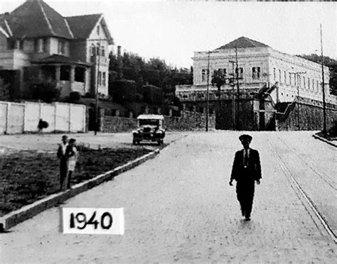 CURITIBA E PARANA EM FOTOS ANTIGAS 1940 À direita o MUSEU PARANAENSE