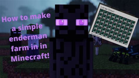 Simple Enderman Farm Tutorial