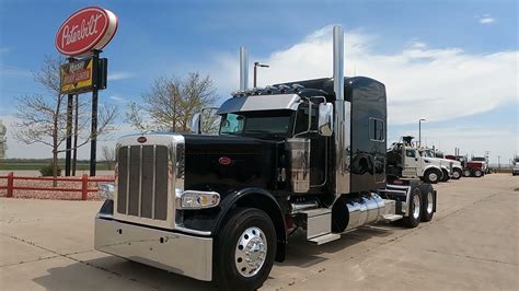 2022 Peterbilt 389 78 Standup Sleeper Sexy BLACK YouTube