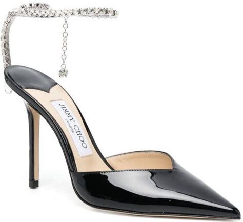 Jimmy Choo Eva Pumps Verfraaid Met Kristallen Zwart Schoenen Nl