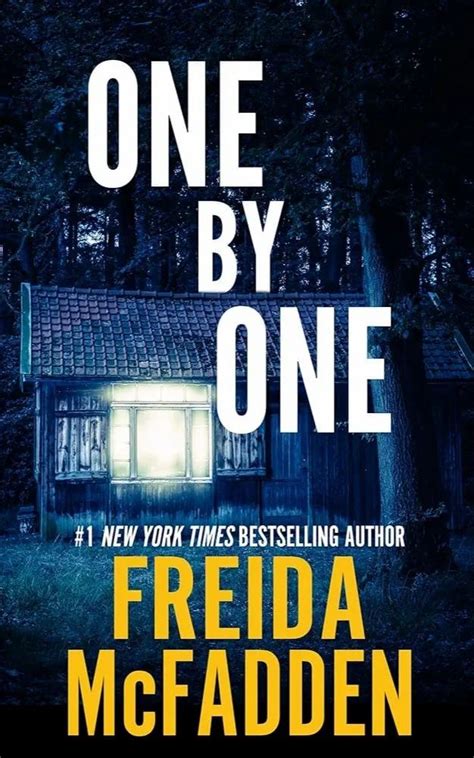 One By One An Unputdownable Psychological Thriller Paperback By